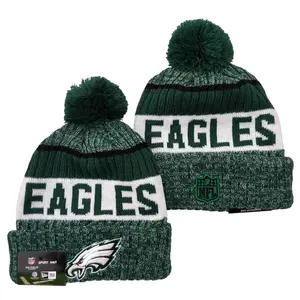 RTS 2024 Winter tragen warme NFL NFC Beanies Club Team Alle Teams Fußball Sport Hut Mützen