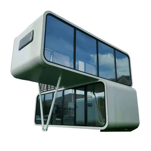 2024 mejor venta nuevo estilo Apple cabina prefabricada Casa de estar móvil para oficina centro comercial Hotel uso - Product Image 1