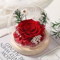 Décoration de mariage artisanale de luxe, cadeaux pour invités, roses éternelles préservées, souvenirs floraux, décorations de table, fleurs éternelles
