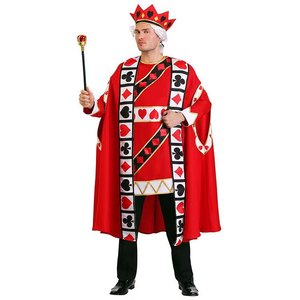 Costume de Roi <span class=keywords><strong>des</strong></span> Cœurs pour Homme, Robe de Jeu de Cartes, Couronne, Sceptre, <span class=keywords><strong>Alice</strong></span> <span class=keywords><strong>au</strong></span> <span class=keywords><strong>Pays</strong></span> <span class=keywords><strong>des</strong></span> <span class=keywords><strong>Merveilles</strong></span>, Halloween, Cosplay, Carnaval, Fête, Tenue de Scène - Product Image 5