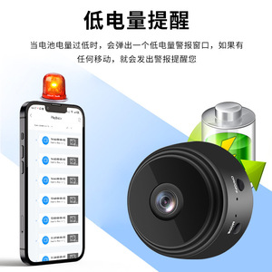 A9 <b>Camera</b> <b>Wireless</b> WiFi <b>Security</b> Monitor 2MP HD Night Vision Home Surveillance With Micro Sd Card Support For Indoor Use - Product Image 5