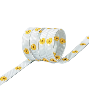 Venta al por mayor de cordones de flor de cerezo de 8mm unisex Material de poliéster plano compatible con zapatos AF1 AJ1 y <span class=keywords><strong>DUNK</strong></span> - Product Image 5