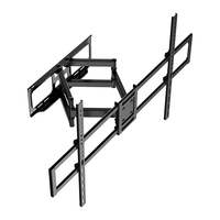 Soportes para Pantallas de TV Planas y Curvas, Soporte Universal para TV con Movimiento Completo para Televisores de Gran Tamaño de 42 a 100 Pulgadas, Embalaje Personalizado