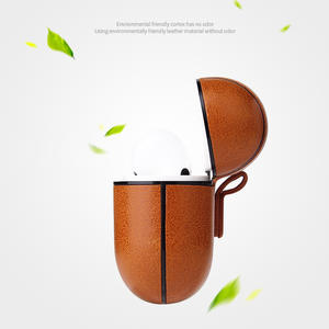 Nouveau casque sans fil en cuir PU accessoires antichoc étui de protection pour <span class=keywords><strong>Airpod</strong></span> <span class=keywords><strong>Pro</strong></span> <span class=keywords><strong>3</strong></span> - Product Image 3