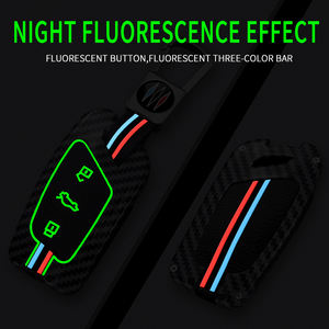 Cubierta de carcasa de llave de coche remota de aleación para MG4 MG5 MG6 MG3 MG7 <span class=keywords><strong>MG</strong></span> ZS EV HS <span class=keywords><strong>EHS</strong></span> ZX GT - Product Image 3