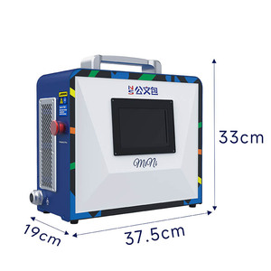 เครื่องเชื่อมเลเซอร์ไฟเบอร์อัตโนมัติขนาดเล็ก New Yihai 300W/600W แบบพกพา สำหรับเชื่อมแผ่นโลหะบาง ระบายความร้อนด้วยอากาศ รับประกัน 2 ปี - Product Image 3