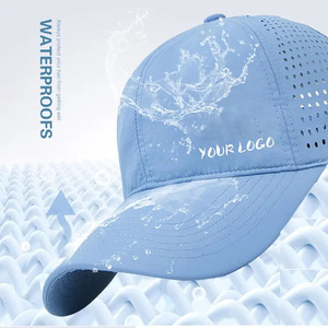 Cappello Sportivo Bianco Regolabile a 6 Angoli ad Asciugatura Rapida per Corsa all'Aperto, Impermeabile, Leggero, Facile da Indossare - Product Image 3