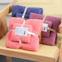 Fabrication en Chine d'ensembles de serviettes de douche toalha de banho