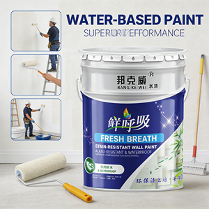 Pintura de Látex para Interiores 2 en 1 Inodora Meijingli, Pintura para Paredes Interior Colorida, Resistente al Moho, de Fácil Aplicación - Product Image 6