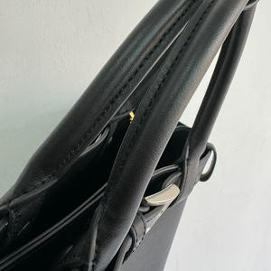 Design di moda di lusso di qualità superiore di temperamento nero classico in pelle di pecora borse a mano <span class=keywords><strong>da</strong></span> donna custom tote bag <span class=keywords><strong>da</strong></span> <span class=keywords><strong>sera</strong></span> - Product Image 2