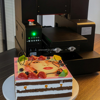 Mesin cetak kue tinta dapat dimakan Printer makanan otomatis A4 A3 kualitas tinggi untuk kue untuk penggunaan roti