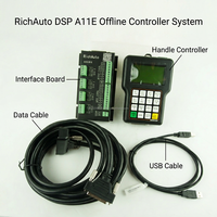 Contrôleur de routeur CNC hors ligne Jle Cnc Tech Richauto A11S 3 axes DSP, haute résistance aux interférences, prise en charge de l'ajustement de la vitesse via clé USB