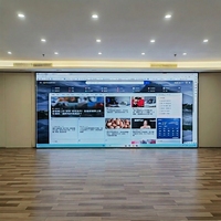 Mur vidéo LED professionnel d'intérieur haute performance, affichage couleur intégrale pour fond de scène et location événementielle
