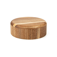Petit bol en bois fait main bol de service bol à salade en bois d'acacia pour salade et fruits