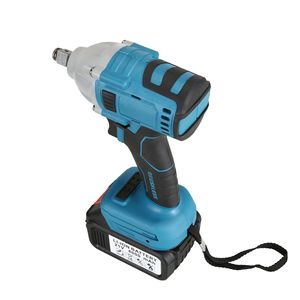 Llave eléctrica de grado industrial de 21V, destornillador de impacto sin escobillas alimentado por batería con capacidad de carga para bricolaje - Product Image 3