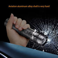 Lampe torche LED COB WOSEN haute puissance P50 en alliage d'aluminium, étanche IP65, rechargeable par USB, 12 000 lumens, portée du faisceau 400-500 m