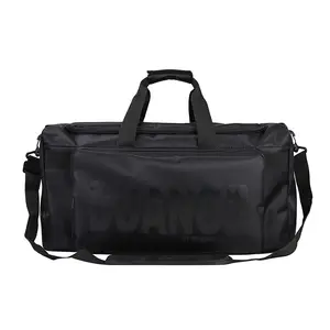 Tissu oxford personnalisé sac polochon de fitness pour hommes séparation sec et humide fitness yoga gym voyage nouveau sac de basket-ball