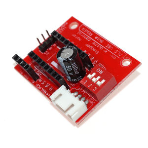 OKY3903-1 DRV8825 <b>Stepper</b> <b>Motor</b> Driver <b>Control</b> Board with Heat Sink for DIY 3D Printers - Product Image 3