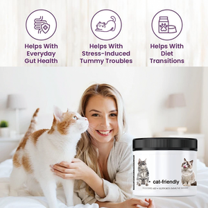<span class=keywords><strong>Poudre</strong></span> Probiotique Naturelle Avancée pour Chats à Stomac Sensible – Soulagement de la Diarrhée, Enzymes Digestives Félines, Soutien Immunitaire, Pure Aid - Product Image 6