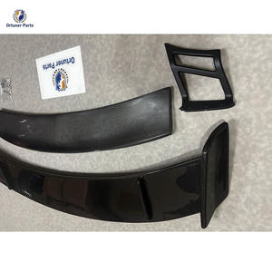 Para <span class=keywords><strong>Mercedes</strong></span> Benz <span class=keywords><strong>AMG</strong></span> GT50 53 43 63S Carbon Bodykit B RT900 Style Car Spoilers Upgrade con nuevos recortes de parachoques de escape - Product Image 5