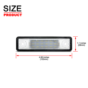 2 Pezzi Nuova Luce Targa a LED Bianca 3W 12V per <span class=keywords><strong>Opel</strong></span> <span class=keywords><strong>Astra</strong></span> F/G/Carlton/Corsa/Omega/Signum/Vectra/B/VX220/Zafira, 1 Anno di Garanzia - Product Image 3