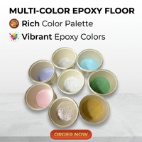 Peinture époxy pour sols en sable d'atelier, anti-poussière, haute dureté, pour usines industrielles à base de ciment