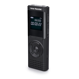 802 ABS Plastic Recorder | MP3/WAV Format | Monochrome LCD with External Speaker - Product Image 3