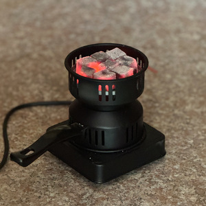 Allume-charbon électrique rapide, type cheminée, pour barbecue et cuisson en extérieur - Product Image 1