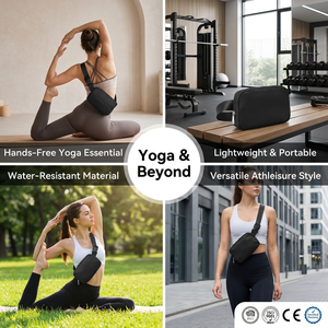 Sac banane unisexe personnalisable en nylon 1L pour yoga et sport, ajustable, idéal pour <span class=keywords><strong>la</strong></span> vente en gros - Product Image 3