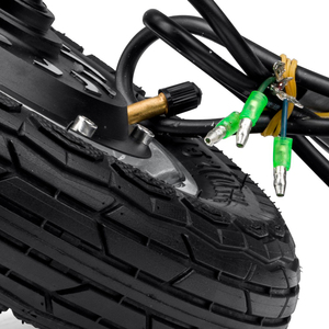 Roue de Scooter électrique avec moteur sans balais, 10 pouces, 24, 36, 48 V, 350 W, moteur intégré dans le moyeu de la roue, chargeur 350 W, <span class=keywords><strong>frein</strong></span> à tambour - Product Image 5
