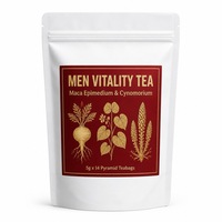 Tisane Énergisante Yuzetang Maca, Épimède et Cynomorium pour Hommes – 5g x 14 Sachets – Soutien Énergétique et Stamina Masculin – Durée de Conservation : 12 Mois