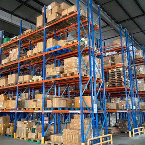 Supports sélectifs industriels de rayonnage en acier à cargaison robuste pour entrepôts Supports légers Supports de stockage de protection contre la corrosion - Product Image 4