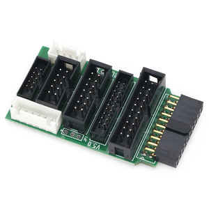 Pour V8 V9 plaque d'adaptation JTAG à SWD multifonction pour ULINK2 <span class=keywords><strong>STLINK</strong></span> <span class=keywords><strong>V2</strong></span> carte de commutation multifonction 2.54 câble plat - Product Image 4