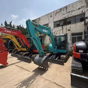รถขุดขนาดเล็ก Kobelco SK60-C มือสอง 6 ตัน เครื่องยนต์ Yanmar ปี 2024 ความจุบุ้งกี๋ 0.24 ลูกบาศก์เมตร รถขุดขนาดกะทัดรัดสำหรับงานก่อสร้าง - Product Image 1