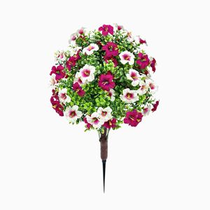 Fiori Artificiali, Eucalipto e <span class=keywords><strong>Violette</strong></span> Artificiali con Picchetti per Inserimento a Terra, Decorazione per Giardino e Casa - Product Image 5