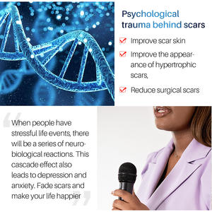 Tratamiento de cicatrices de fórmula avanzada que reduce la apariencia de cicatrices antiguas y nuevas, producto <span class=keywords><strong>para</strong></span> cirugía, lesiones, quemaduras, crema <span class=keywords><strong>para</strong></span> eliminar cicatrices de acné - Product Image 3