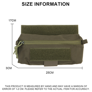 Bolsa Táctica Oxford Molle Verde para Supervivencia al Aire Libre, Botiquín de Primeros Auxilios sin Correa, Bolsa de Almacenamiento para Kit Médico de Emergencia EDC - Product Image 6