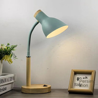 Protection des yeux Moderne DC LED Bureau Apprentissage Petite Lampe De Table Plug-in Dortoir Étudiant Bureau Lecture Chambre