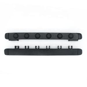 Premium Vente Chaude Noir Style Suspendu Mur 6 Trous <span class=keywords><strong>Billard</strong></span> Snooker <span class=keywords><strong>Queue</strong></span> De <span class=keywords><strong>Billard</strong></span> Bâtons Rome Rack Titulaire - Product Image 3
