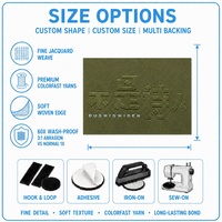 Étiquette tissée principale pour chaînes de magasins de détail, fourniture de marque cohérente pour sweats à capuche, sweats-shirts, panneaux de logo de vêtements, et fabricant de garnitures personnalisées