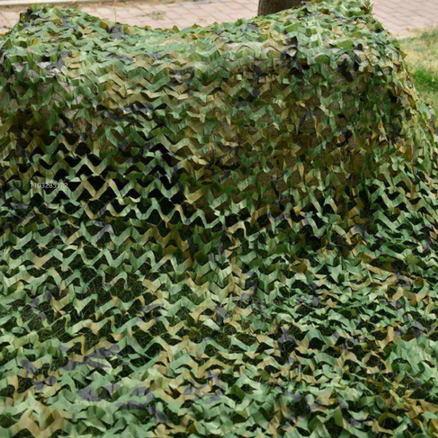 Anti Aerial Camouflage Double-layer Oxford Cloth Outdoor Shading Net Jungle Theme CS Decorative Camouflage Net