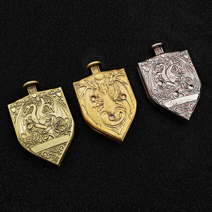 Dés à roulettes en métal DND, jeu de rôle, Donjons et Dragons, dés de jeu de table, dés à roulettes en métal solide COC - Product Image 5