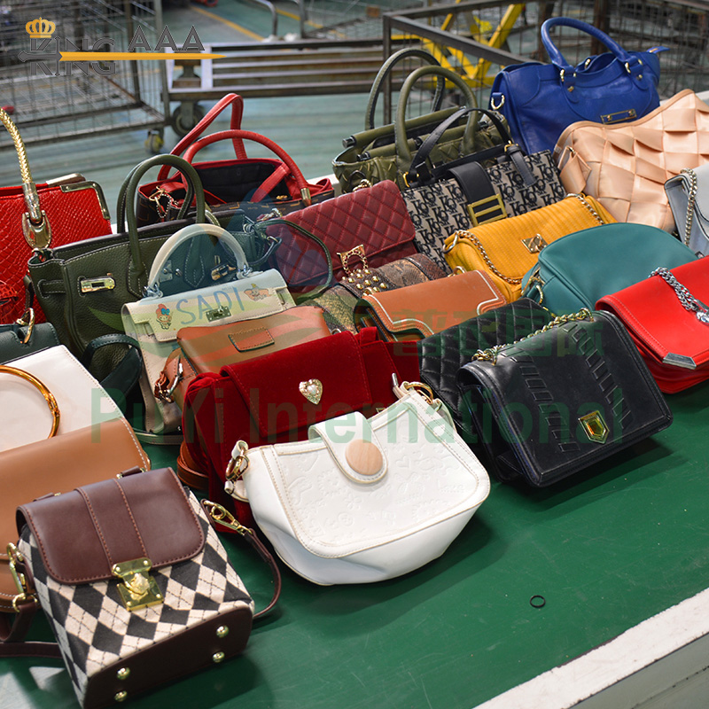 wholesale original branded used bags handbags bales second hand clothes mixed used shoes bale for women