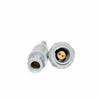 Connecteur circulaire push-pull en plastique 1P 7 broches à montage sur panneau pour appareils laser et de beauté