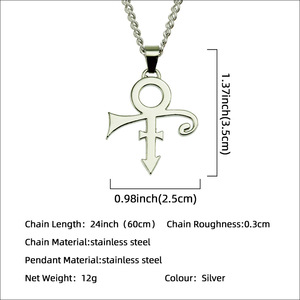 Hot Selling Hiphop Style <b>Cross</b> Pendant Necklace Cool Personalized Stainless Steel Men's Necklaces Wholesale Jewelry Trendy - Product Image 4