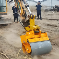 Vibrateur de sol pour excavatrice, compacteur à plaques hydraulique pour machines d'excavation, compatible avec toutes sortes d'excavatrices