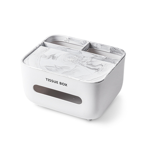 Hot selling multi-functional large-capacity multi-color plastic tissue box