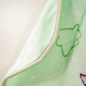 Mantas de bebé Raschel de felpa extra grande de microfibra de poliéster 100% de lujo al por mayor personalizadas de punto para uso en viajes hospitalarios - Product Image 6