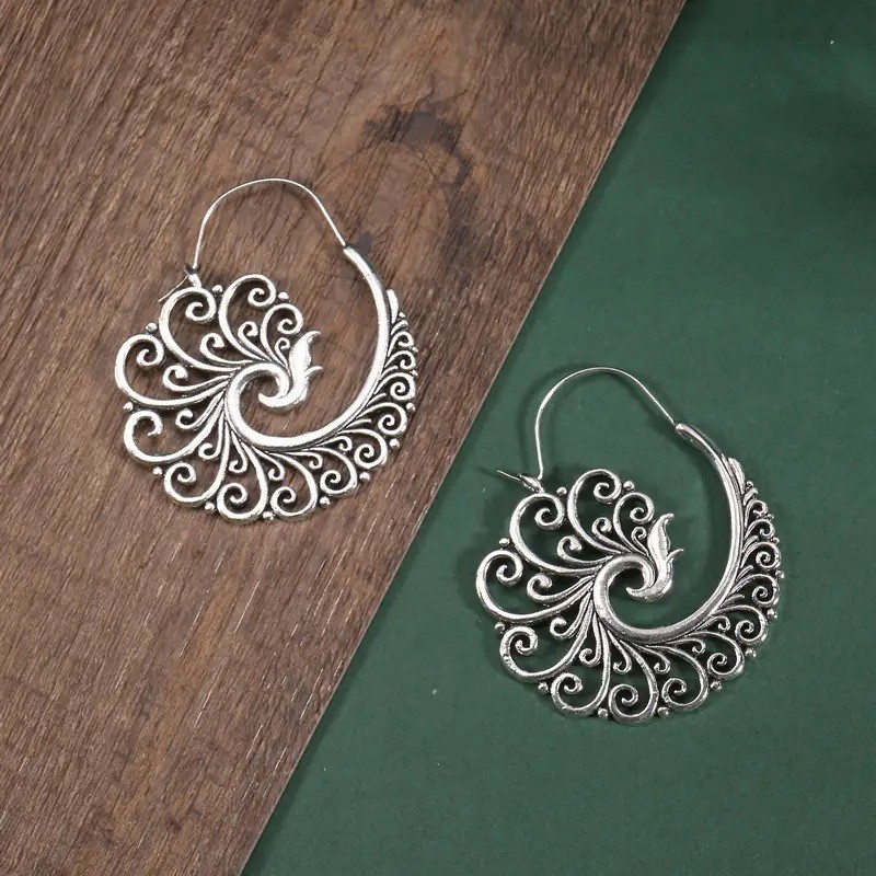 EA0142 antique silver
