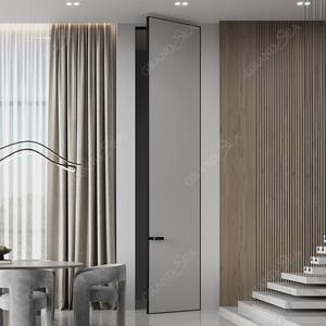 <span class=keywords><strong>Porte</strong></span> secrète en panneau <span class=keywords><strong>de</strong></span> bois massif, design traditionnel, solution gain <span class=keywords><strong>de</strong></span> place pour appartements, supermarchés, maisons - Product Image 4